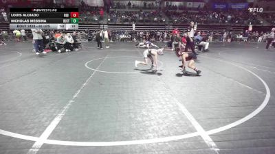 65 lbs Consolation - Louis Alojado, Red Nose vs Nicholas Messina, Buxton (NJ)