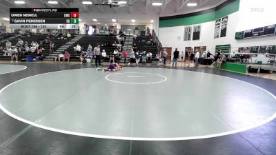 150 lbs Cons. Round 4 - Gavin Pedersen, GI Grapplers vs Owen Newell, Carroll Wrestling Club