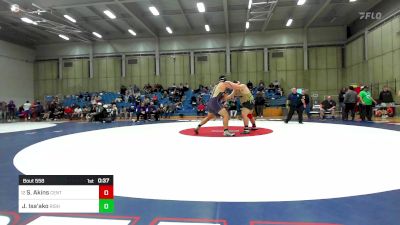 287 lbs Consi Of 16 #2 - Silas Akins, Centennial vs Jordan Isa'ako, Righetti