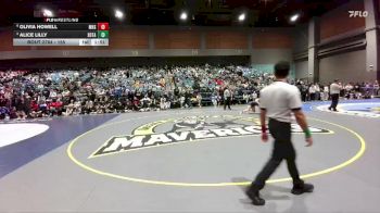 155 lbs Semifinal - Olivia Howell, Barlow vs Alice Lilly, South Tahoe