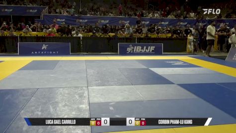 Corbin Pham-Lu Kang vs Luca Gael Carrillo 2026 Pan Kids Jiu-Jitsu IBJJF Championship
