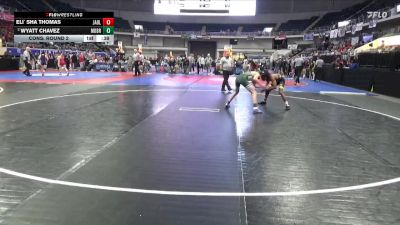 6A 113 lbs Cons. Round 2 - Wyatt Chavez, Mountain Brook vs Eli` Sha Thomas, Jackson-Olin HS