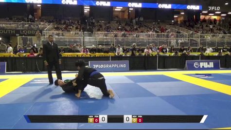 Nicholas David Vasquez III vs Aureliano Cristoval Emilio Segur 2025 Pan Jiu Jitsu IBJJF Championship