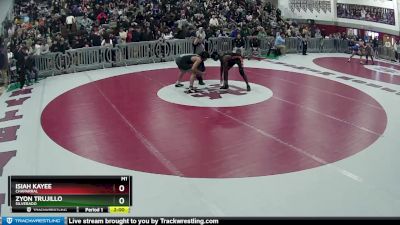 165 lbs Semifinal - Isiah Kayee, Chaparral vs Zyon Trujillo, Silverado