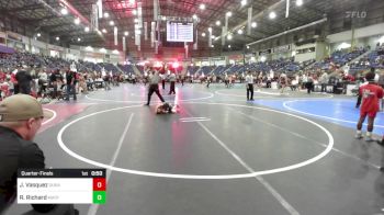 49 lbs Quarterfinal - Jesus Vasquez, Duran Elite vs Rowan Richard, Matpac WC