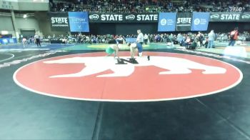 Boys 1A 150 lbs Champ. Round 1 - Kenai Finley, Wapato vs Yandel Mata, Chelan