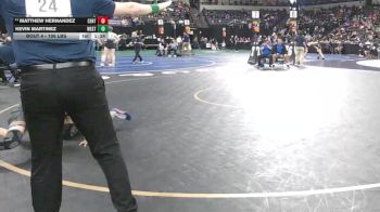 106 lbs Round Of 64 - Matthew Hernandez, Central (CS) vs Kevin Martinez, Western (SS)