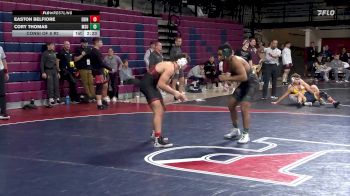 184 lbs Consi Of 8 #2 - Easton Belfiore, Edinboro vs Cory Thomas, Michigan State