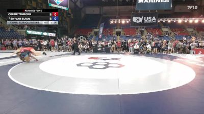 145 lbs Cons. Sub-quarters - Colbie Tenborg, IA vs Skylar Slade, IA