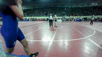 120 lbs Round Of 32 - Addisyn Walker, Tecumseh vs Raya Carpenter, Hefner Middle School