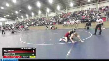 141 lbs Cons. Round 2 - Rio Wright, Juab vs Tristan Fife, Green Canyon High School