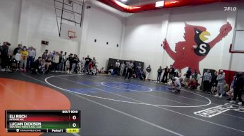 87 lbs Quarterfinal - Eli Risch, Intense WC vs Lucian Dickison, Western Wrestling Club