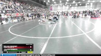 105 lbs Champ. Round 2 - Killian Dempsey, North Montana WC vs Colton Roberts, INWTC