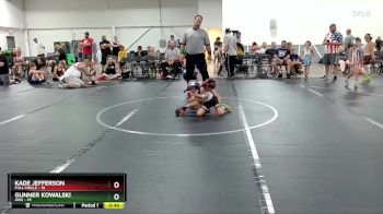 48 lbs Semifinal - Kade Jefferson, Full Circle vs Gunner Kowalski, AWA