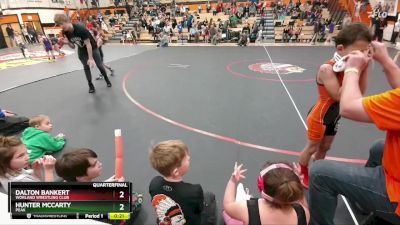 56-59 lbs Quarterfinal - Dalton Bankert, Worland Wrestling Club vs Hunter McCarty, Peak