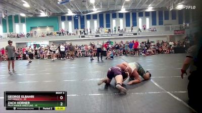 285 lbs Round 2 (4 Team) - George ElBahri, Mat Monkeys vs Zach Horner, Palm Harbor Wrestling