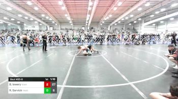 160 lbs Round Of 16 - Bryce Lowery, Team Kong United vs Ryan Garvick, TNWC Silver Fox