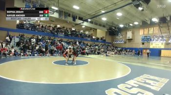 145lbs Champ. Round 2 - Kaylee Ancker, Juanita (Girls) vs Sophia Zesati, Sunnyside (Girls)