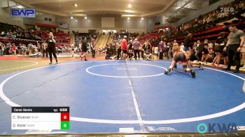 119 lbs Consolation - Camden Stuever, Skiatook Youth Wrestling vs Quade Kolar, Harrah Little League Wrestling