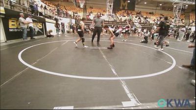 100-105 lbs Rr Rnd 2 - Bowen Ellis, Team Nomad vs Jackson Griffin, Team Nomad