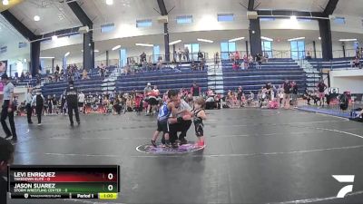 35 lbs Round 3 (8 Team) - Levi Enriquez, Takedown Elite vs Jason Suarez, Storm Wrestling Center