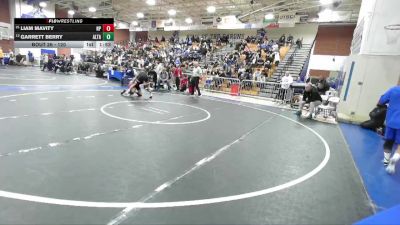 120 lbs Champ. Round 1 - Liam Mavity, Newbury Park vs Garrett Berry, Alta Loma