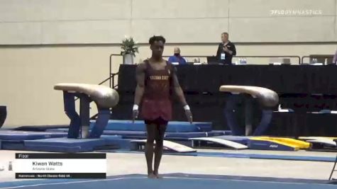Kiwan Watts - Floor, Arizona State - 2021 Men's Collegiate GymACT Championships