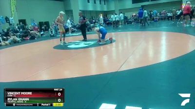 120 lbs Round 4 (6 Team) - Rylan Gnann, Techfall White vs Vincent Moore, CIAW