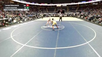 II-138 lbs 1st Place Match - Landyn Shaffer, Deposit/Hancock vs Jayden Duncanson, Tioga
