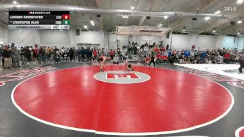 126 lbs Champ. Round 1 - Cristofer Juan, Fort Morgan vs Louden Kindsfater, Eaton