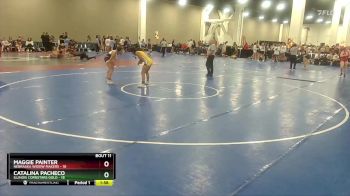 130 lbs Round 3 (8 Team) - Catalina Pacheco, Illinois Cornstars Gold vs Maggie Painter, Nebraska Widow Makers