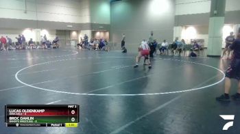 106 lbs Round 2 (6 Team) - Broc Dahlin, Bandits Wrestling vs Lucas Oldenkamp, Iowa Gold