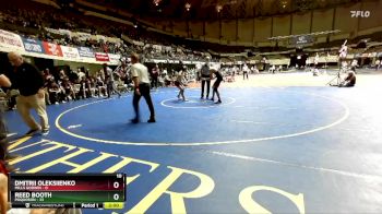 150 lbs Placement (16 Team) - Dmitrii Oleksiienko, Mills Godwin vs Reed Booth, Poquoson