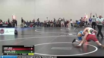174 lbs Quarters & 1st Wb (16 Team) - Joey Jens, North Central vs Michael Ross, Johnson & Wales (RI)