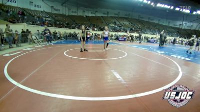 75 lbs 3rd Place - Sereniti Mann, Smith Wrestling Academy vs Laney Henning, Cotton County Wrestling Club