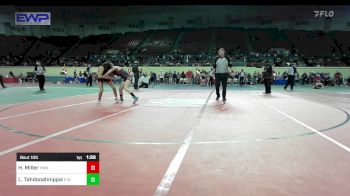 105 lbs Final - Harley Miller, HURRICANE WRESTLING ACADEMY vs Lulu Tahdooahnippah, Elgin Wrestling