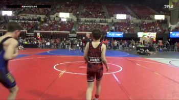 85 lbs Champ. Round 2 - Jackson LaFurge, Greatfalls vs Mitchell Hicks, Fergus Wrestling Club
