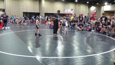 55 lbs Round 2 (6 Team) - Collin Gandee, North DeSoto Red WA vs Sebastian Cooper, Rabbit WC