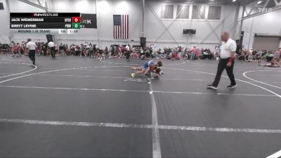 120 lbs Round 1 (6 Team) - Jace Weinerman, GPS Red vs Brett Levine, Prime Wrestling White