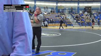 174 lbs 5th Place Match - Keenan Smith, Cowley College vs Mac Chambers, Cloud County Community College