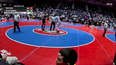 2A-285 lbs Quarterfinal - Kyle Terrell, Cook vs Asa Hall, Jackson