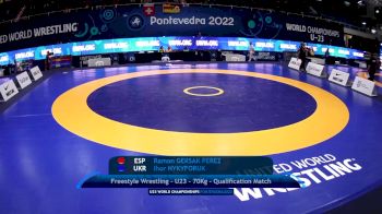 70 kg Qualif. - Ramon Gersak Perez, Spain vs Ihor Nykyforuk, Ukraine