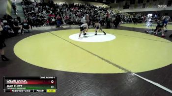 78 lbs Cons. Round 1 - Calvin Garcia, Swarm Wrestling Club vs Jake Puetz, The Grappling Group
