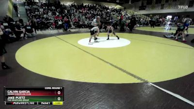 78 lbs Cons. Round 1 - Calvin Garcia, Swarm Wrestling Club vs Jake Puetz, The Grappling Group
