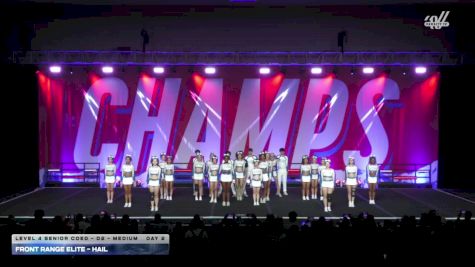 Front Range Elite - Hail [2025 L4 Senior Coed - D2 - Medium Day 2] 2025 CHAMPS Grand Nationals