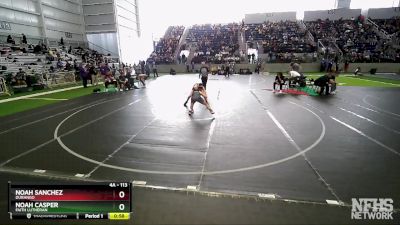 113 lbs Cons. Round 2 - Noah Casper, Faith Lutheran vs Noah Sanchez, Durango