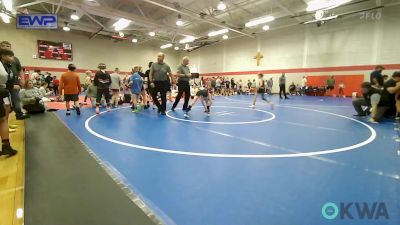 61 lbs Rr Rnd 3 - Bostyn Bayer, Broken Arrow Wrestling Club vs Cayden Peterson, Cowboy Elite Orange