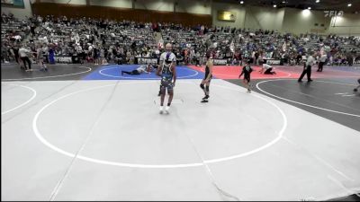 98 lbs Round Of 16 - Mercer Hamilton, Mat Demon WC vs Amari Carr, Core Wrestling