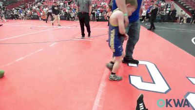 46-49 lbs Rr Rnd 3 - Leilani Ingram, Team Of Hard Knox vs Lenora Goodfox, Pawhuska Elks Takedown