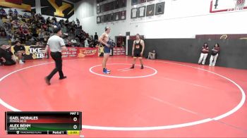 215 lbs Champ. Round 2 - Gael Morales, Mission Viejo vs Alex Behm, Santa Monica